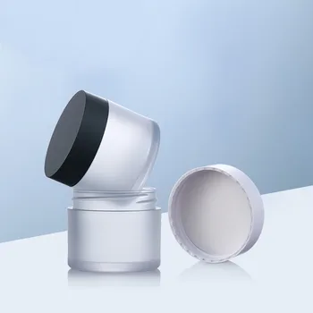 50G PET matinio plastiko jar puodą alavo už gelio kremas, kaukė-šveitiklis drėkintuvai esmė odos priežiūros kosmetikos pakuotės