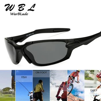 WarBLade 2019 Aukštos Kokybės Vyrai Poliarizuoti Akiniai nuo saulės UV400 Prekės Vyrų Vairavimo Gafas De Sol Akiniai nuo saulės Vyrų Sportas