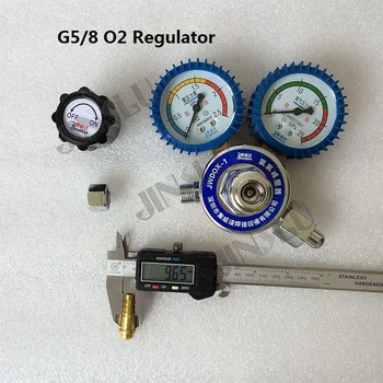 G5/8 O2-Deguonies Dujų Reguliatorius, Sumažinto Slėgio Indikatorius