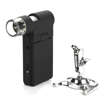 Profesionalus Nešiojamų 500X Skaitmeninis Mikroskopas su 5MP Gmage Jutiklis HD Kamera ir 3inch TFT LCD Spalvotas Ekranas, 8 LED Didinimo