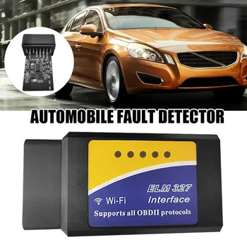 Belaidžio WiFi OBD2 Skaitytuvo Adapteris Automobilių Diagnostikos Kodų Skaitytuvas Skenavimo Įrankis, skirtas 