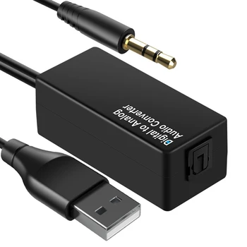 Garso Keitiklis-D15 Konverteris Digital-To-Analog 3.5 Mm Jack VPK USB Atkodavimo