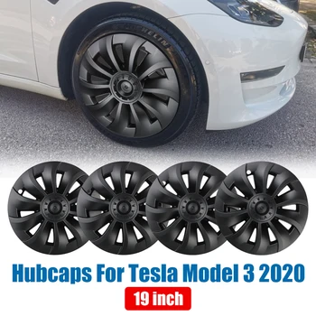 Automobilių Priedai, Automobilių Hubcap Pakeitimo Varantys Bžūp Nustatyti Visišką Ratlankio Dangtelį 19 Colių Tesla Model 3 