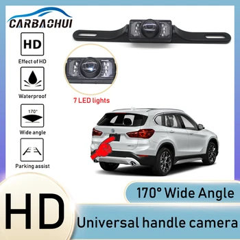 HD Automobilis VISUREIGIS Atsarginė Kamera CCD Vandeniui Aukštos kokybės RCA Licencijos Plokštės, Naktinio matymo Universaliųjų Automobilių Galinis Grįžtamieji Parkavimo KAMERA