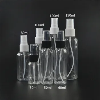 100vnt *30ml skaidraus plastiko purškimo PET kosmetikos butelis vėliau Buteliai PET Buteliukai Kosmetikos Pakuotės Buteliams