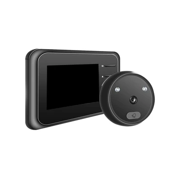 Hot-2.4 Colių Ekranas Skaitmeninė Akutė Viewer durų skambutį ir SPINDULIŲ Naktinio Matymo Elektroninės Durų Eye Kamera Doorbell Patalpų Stebėti R11