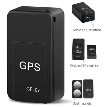 Naujas GF07 Magnetinio GPS Tracker Real Time Sekimo Prietaisas Magnetinio GPS Locator Transporto priemonės vietos nustatymo Atminties Parama 16GB Dropshipping