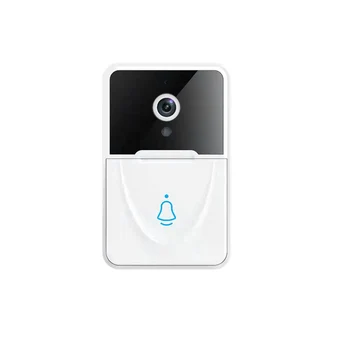 Smart Doorbell su Varpelių Baterija Belaidžio lipnios Bell Vizija Stebėti Plataus Kampo Mygtuką Varpai Namų Reikmenys