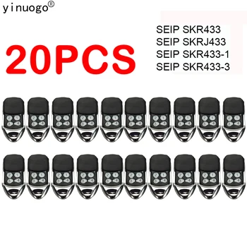 20 VNT SEIP SKR433-3 SKR433-1 SKRJ433 SKR433 Garažas Nuotolinio Valdymo popierinės kopijavimo aparatų matricos Vartai Opener Siųstuvas Klavišą 433.92 MHz Geležinkelių Kodas