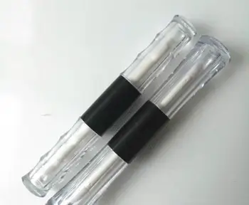 Naujas 500pcs 4ml high-end Lūpų Glazūra tuščias butelis, asmenybės dvigubai vadovauja lūpų blizgesys tube