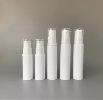 10ML visa balta beoriu plastikinio butelio aišku, dangtelis, skirtas losjonas emulsija serumas rūko purkštuvu hialurono tonerio odos priežiūros pakavimo