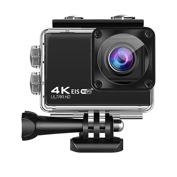Anti-Shake Veiksmų Fotoaparato H10 4K/60FPS 20MP WIFI 2.0 Colių LCD 170D po vandeniu Neperšlampamas Nuotolinio Cam Šalmas Vedio