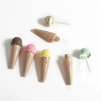 Vietoje tiekimo ice cream lūpų spalva vamzdis ice cream lūpų emalio vamzdis lūpų spalva vamzdis Lūpų Glazūra vamzdis tuščias vamzdis talpa: 8ml
