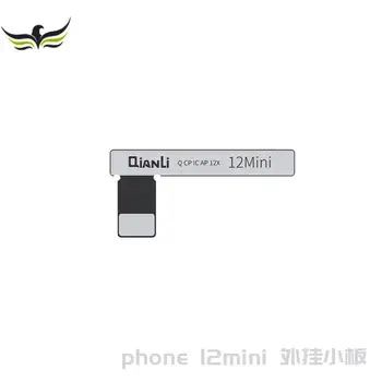 5VNT Qianli Kopijuoti Power Flex Kabelis iPhone 11 12 Serija Baterija Duomenų Korektorius Pop-Up Klaidos Pranešimą Sveikatai Įspėja Pašalinti Skaityti, Rašyti
