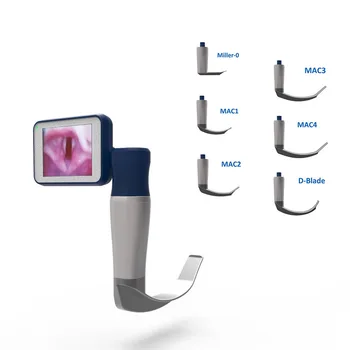 6 peiliukai Medicinos SEKTORIUS Nešiojamų Endoskopą Veiklos Laryngoscope Nejautrą Intubation Skaitmeninis Laptopui Vaizdo Laryngoscope