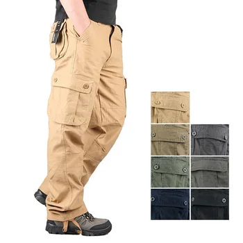 Pavasario Karinės Įrangos Taktinis Krovinių Kelnės Vintage Drabužiai, Kelnės Atsitiktinis Medvilnės Kelnės Vyrams Negabaritinių Pantalon Kelnes Homme