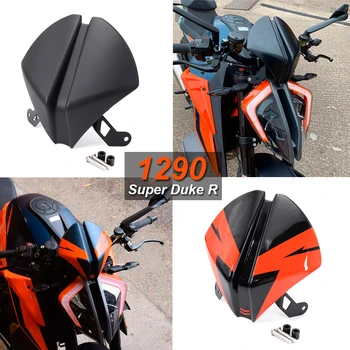 NAUJA 1290 Super Duke R 2020 2021 Black/Orange Motociklo Priekinio lango Valytuvai, oro Srauto pertvara nuo Vėjo